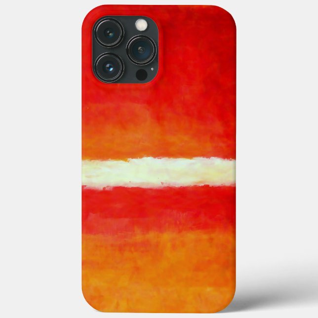Funda De Case-Mate Para iPhone Arte abstracto moderno - estilo Rothko (Reverso )