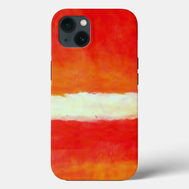 Funda De Case-Mate Para iPhone Arte abstracto moderno - estilo Rothko (Reverso )