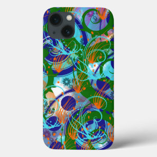 Funda Para iPhone 13 Arte abstracto psicodélico