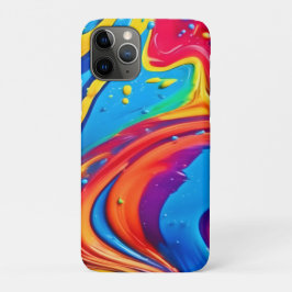 Funda Para iPhone 11 Pro Arte abstracto vibrante
