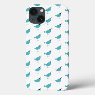 Funda Para iPhone 13 Arte adorable y caprichoso de aves y naturaleza