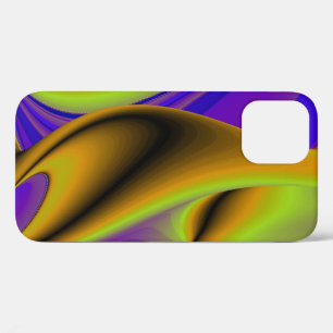 Funda Para iPhone 12 Arte arco iris abstracto en 3D