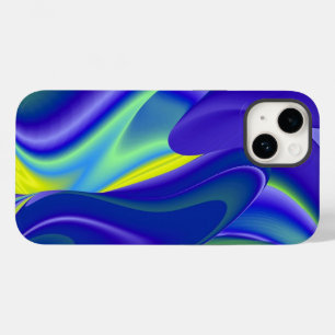 Funda Para iPhone 14 De Case-Mate Arte arco iris abstracto en 3D