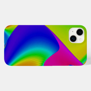 Funda Para iPhone 14 Plus De Case-Mate Arte arco iris abstracto en 3D