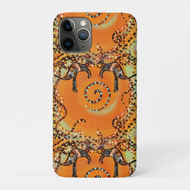 FUNDA DE Case-Mate PARA iPhone ARTE AUSTRALIANO (Reverso)
