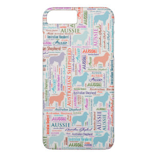 Funda Para iPhone 8 Plus/7 Plus Arte australiano de la palabra del pastor