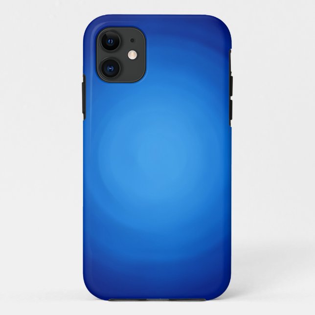 Funda De Case-Mate Para iPhone Arte azul (Reverso)