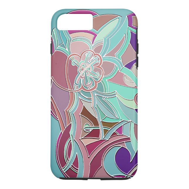 Funda De Case-Mate Para iPhone Arte caprichoso (Reverso)