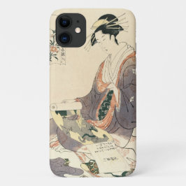 Funda Para iPhone 11 Arte clásico de la guinda japonesa del ukiyo-e