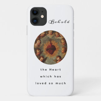 Funda Para iPhone 11 Arte clásico del Sagrado Corazón José Paez