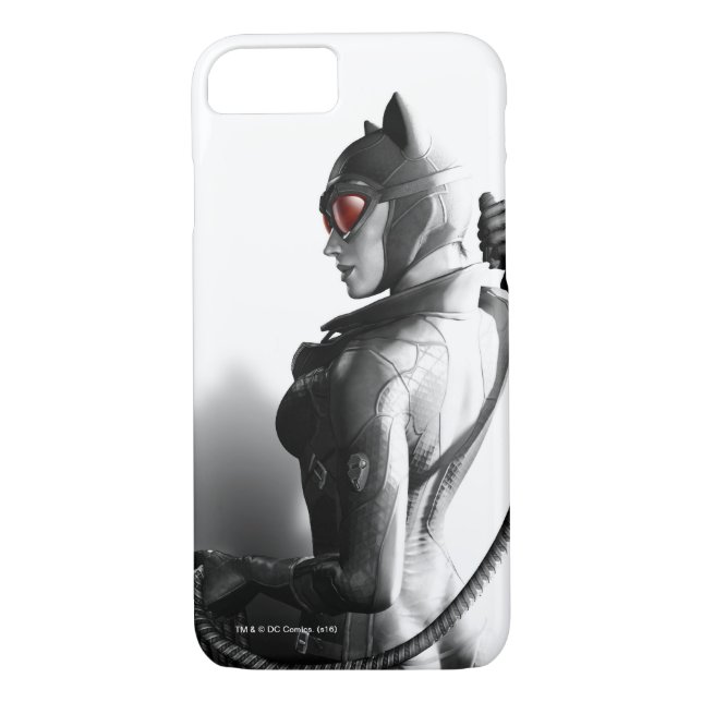 Funda De Case-Mate Para iPhone Arte clave de Catwoman (Reverso)