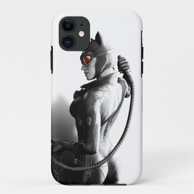 Funda De Case-Mate Para iPhone Arte clave de Catwoman (Reverso)