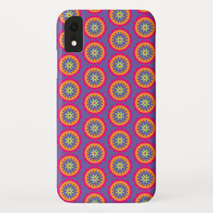 Funda Para iPhone XR Arte con patrón botánico retro genial