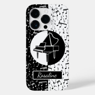Funda Para iPhone 14 Pro De Case-Mate Arte de amor de piano personalizado