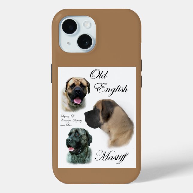 Funda De Case-Mate Para iPhone Arte de castigos en inglés (Reverso )
