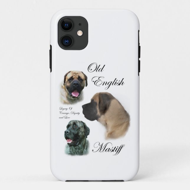 Funda De Case-Mate Para iPhone Arte de castigos en inglés (Reverso)