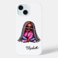 Arte de Chica negro lindo