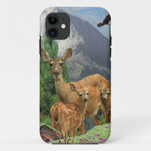 Funda Para iPhone 11 Arte de ciervos