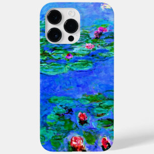 Funda Para iPhone 14 Pro Max De Case-Mate Arte de Claude Monet: Water Lilies (rojo)