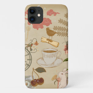 Funda Para iPhone 11 Arte De Collage Vintage