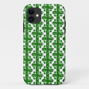 Funda Para iPhone 11 Arte de Diamantes y Gemstone Esmeralda, Verde