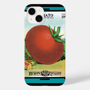 Funda Para iPhone 14 De Case-Mate Arte de etiqueta de paquete de semillas antiguas,