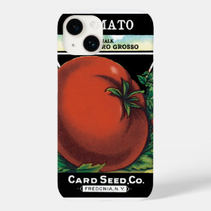Funda Para iPhone 14 De Case-Mate Arte de etiqueta de paquete de semillas vintage, T