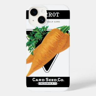 Funda Para iPhone 14 De Case-Mate Arte de etiqueta de paquete de semillas vintage, z