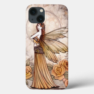 Funda Para iPhone 13 Arte de fantasía de hadas de rosa