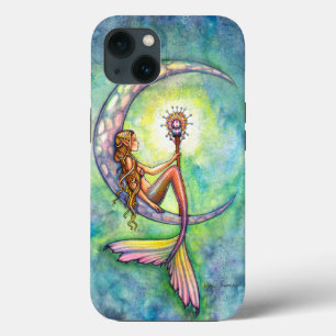 Funda Para iPhone 13 Arte de fantasía de Sirena Luna por Molly Harrison