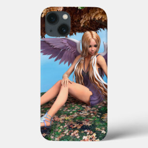 title_seo2 Arte de fantasía del bosque del ángel de otoño