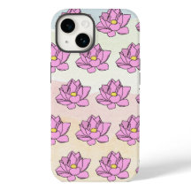 Arte de flores de Lotus rosa