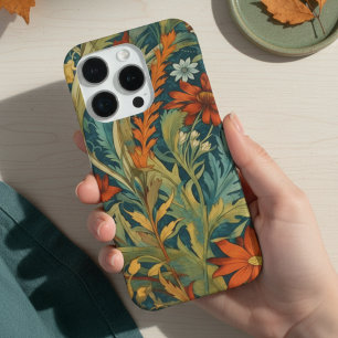Funda Para iPhone 15 arte de flores silvestres de ensueño vintage