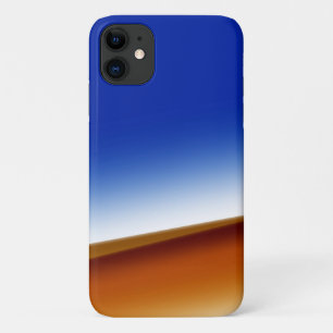 Funda Para iPhone 11 arte de fondo de textura abstracta marrón azul bla