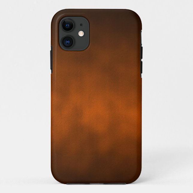 Funda De Case-Mate Para iPhone Arte de fondo gótico de Halloween Ombre (Reverso)