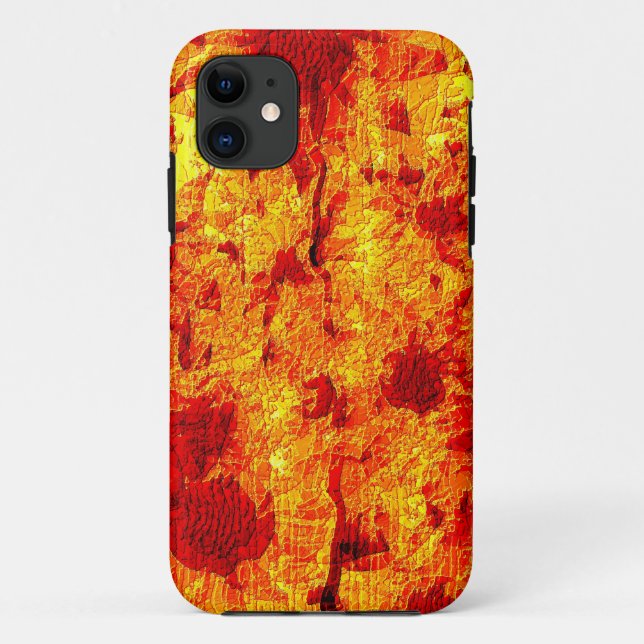 Funda De Case-Mate Para iPhone Arte de girasol (Reverso)