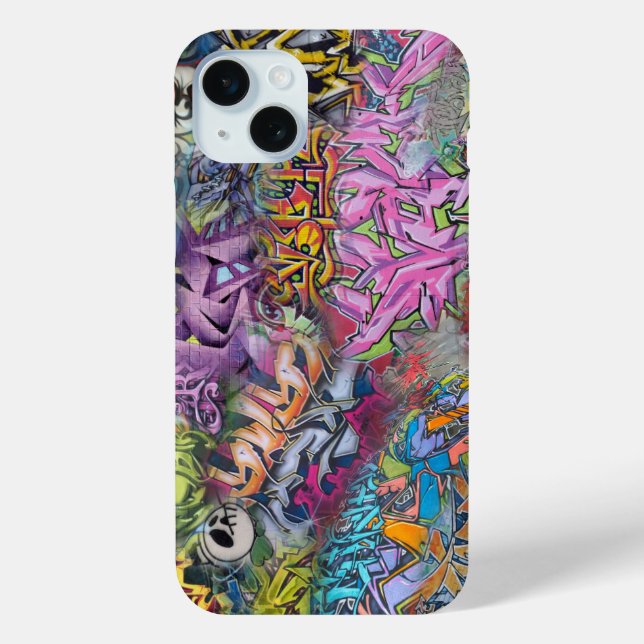 Funda De Case-Mate Para iPhone arte de graffiti (Reverso )