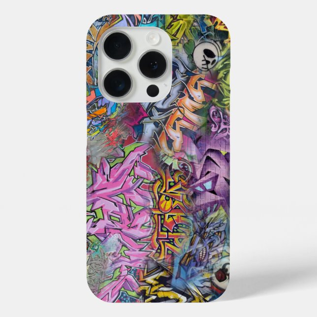 Funda De Case-Mate Para iPhone arte de graffiti (Reverso )