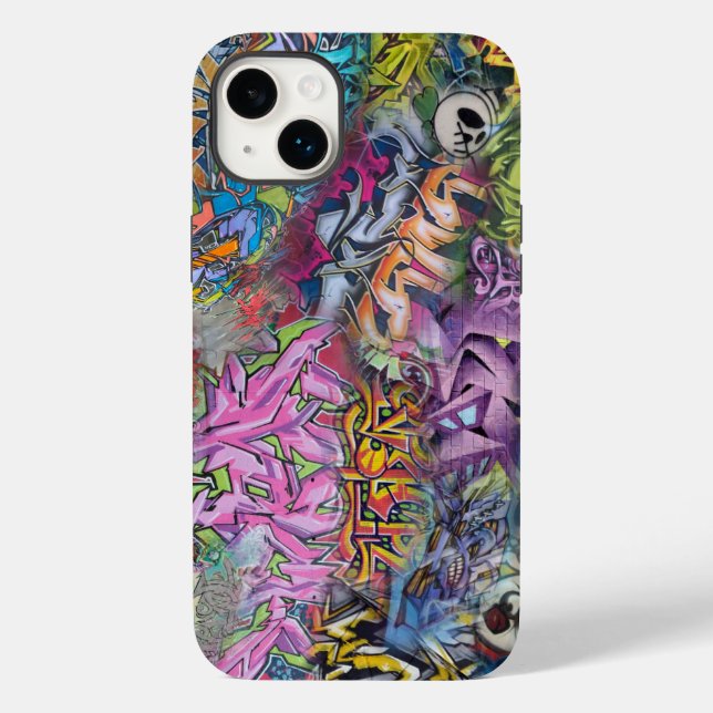 Funda De Case-Mate Para iPhone arte de graffiti (Reverso )