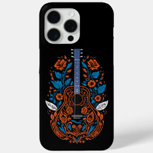 Funda Para iPhone 15 Pro Max Arte de guitarra de campo