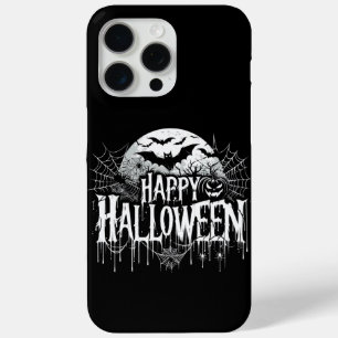 Funda Para iPhone 15 Pro Max Arte de Halloween feliz