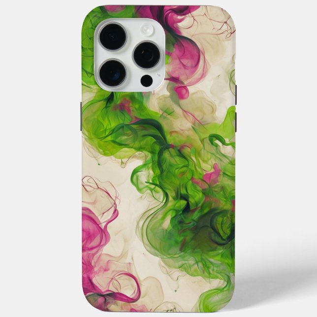 Funda De Case-Mate Para iPhone Arte de humo (Reverso )