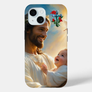 Funda Para iPhone 15 Arte de Jesús