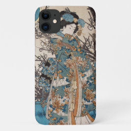 Funda Para iPhone 11 Arte de la dama japonesa maiko geisha
