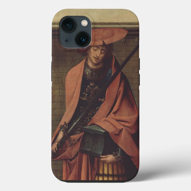 Funda De Case-Mate Para iPhone Arte de la resolución del mártir San Adrián de Nic (Reverso )