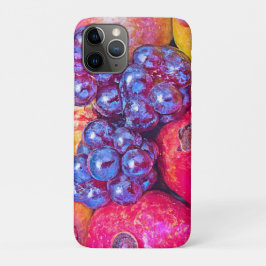 Funda Para iPhone 11 Pro Arte de la vida de la fruta