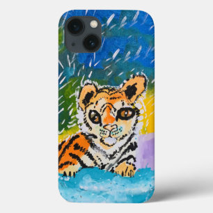 Funda Para iPhone 13 "Arte de los niños" de Baby Tiger