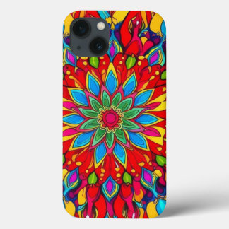 Funda Para iPhone 13 Arte de Mandala