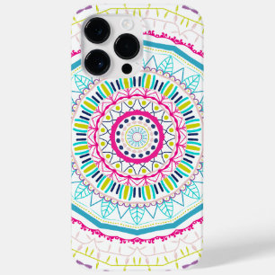 Funda Para iPhone 14 Pro Max De Case-Mate Arte de mandala colorido vibrante