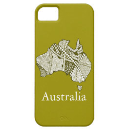 Funda Para iPhone 11 Arte de mapas de Australia